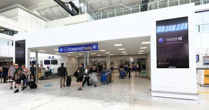 Régie publicitaire à l'aéroport